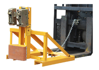 DG500E Heavy Duty Forklift Mounted Rubber-belt Drum Grabbers Load Capacity 500kg