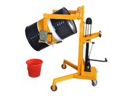 DTF350B Manual Hydraulic Drum Dumper Standard unit with gear reduction and the Stop brake Loading Capacity 350Kg