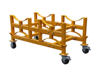 TY-100 Drum Bracket Dolly Detachable Installation Detachable Oil Drum Tool With Brake Function Load Capacity 1000Kg