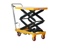 PTS150 PTS350A PTS350AA Double Scissors Type Mobile Hydraulic Lift Table Load Capacity 350Kg