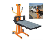 LS80 LS150 Mini Winch Stacker With Removable Platform Capacity 150Kg