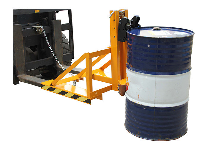 DG500D Forklift Mounted Rubberbelt Drum Grabbers Double BLACK Eagle