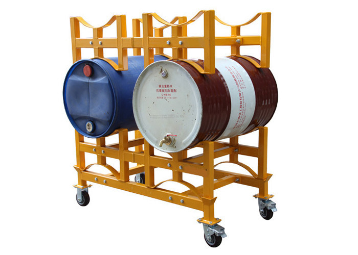 Portable 55 Gallon Steel Drum Rack