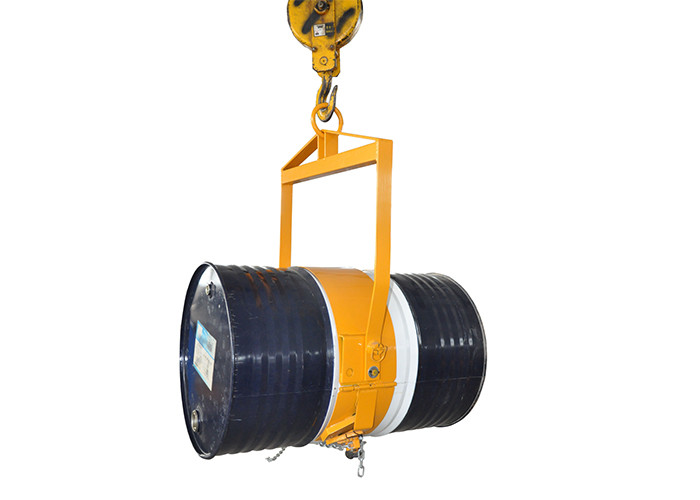 One Person Operation 55 Gallon Closed Steel Oil Drum Lifting Device