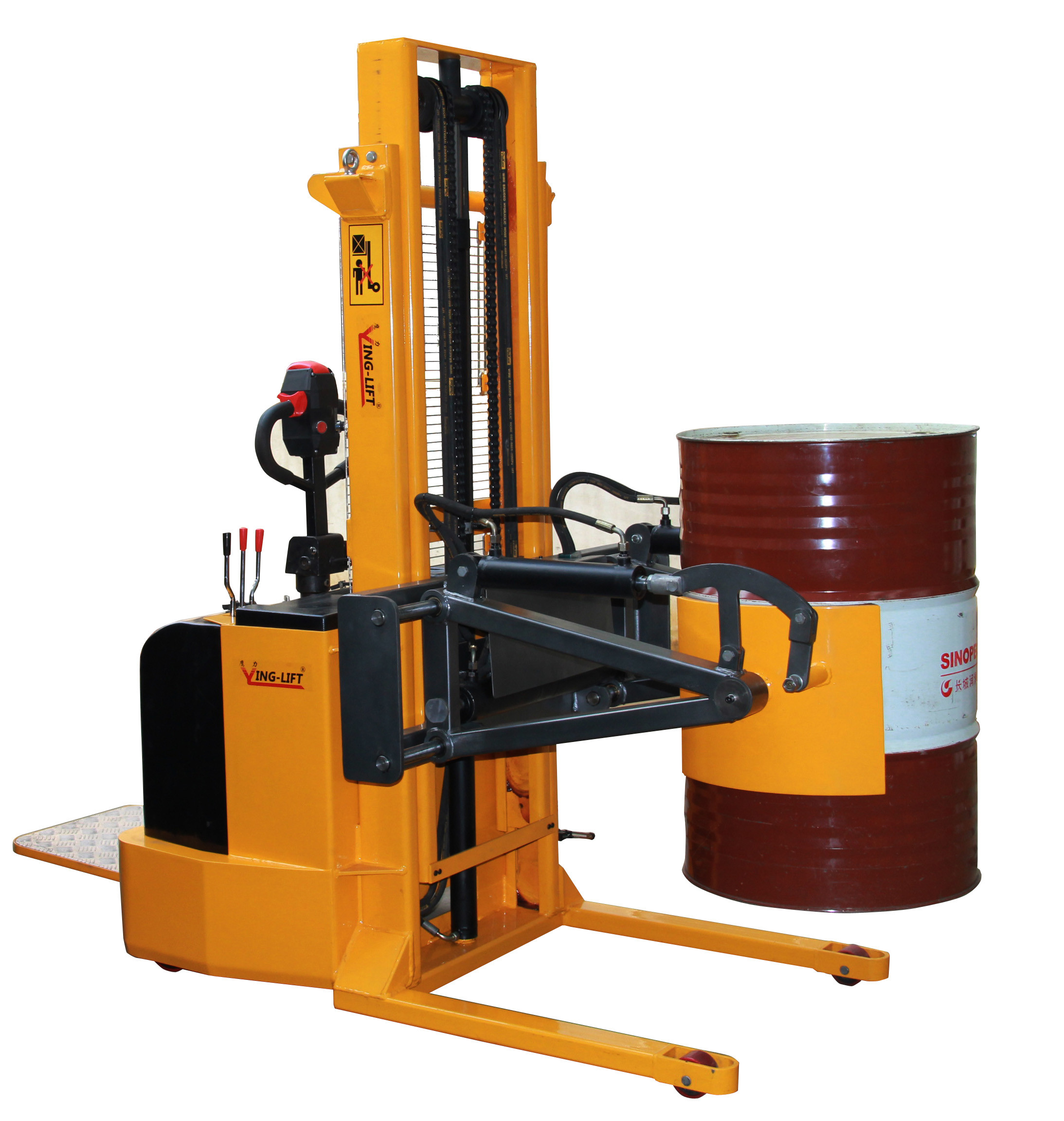 Integrated Full Electric Drum Handling Equipment With Anchor Ear Structure