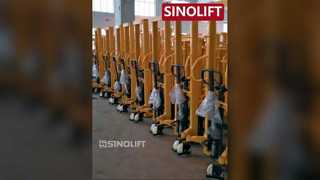 A Closer Look: SINOLIFT SYC Manual Hydraulic Stacker