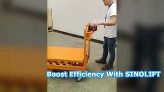 Watch: SINOLIFT ESF Electric Scissor Lift Table for Material Handling Showcase