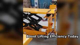 A Closer Look: SINOLIFT ESZ Electric Scissor Lift Table