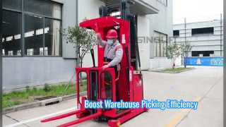 Introduce SINOLIFT MHA10 1 Ton Medium-Level Electric Order Picker for Warehouse Picking For You