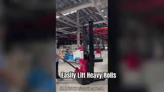 Electric Roll Material Lifting & Handling Truck