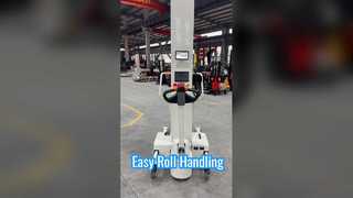 SINOLIFT CDD1019BF 1 Ton Electric Single-Arm Push-Pull Cart 1.95m Lifting Height Roll Material Handl