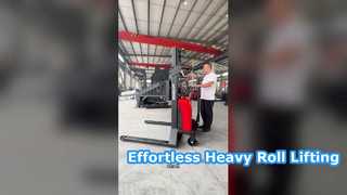 Introduce SINOLIFT Semi-Electric Roll Lifter with Pneumatic Expanding Mandrel For You