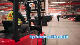 MA7 Series 2.0-3.5T Lithium-Ion Battery Operated Forklift  Demo