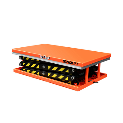 SINOLIFT HT Series Three Shear Small Hydraulic Scissor Electric Lift Tables Scissor Lifting Platform