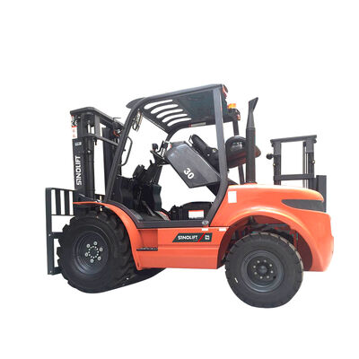 RTD30-X35 and RTD35-X35 2WD Rough Terrain Forklift for Cost Effective and Powerful Performance on Uneven Ground