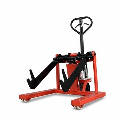 Sinolift Custom Red Steel Cantilever Electric Handling Truck Paper Reel Trolley TP A1