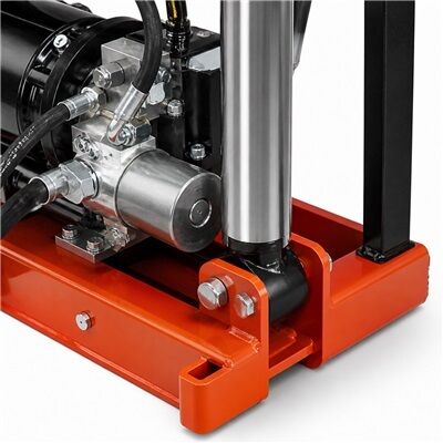 Sinolift Custom Red Steel Cantilever Electric Handling Truck Paper Reel Trolley TP A1