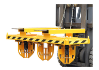YL8 Forklift and Crane Use Eight Barrels Clamp For Transporting and Stacking Drums Load Capacity 500KgX8
