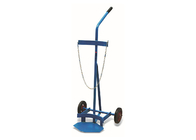 AC10 AC10-01 Steel Bottle Trolley Cylinder Handling Trolley With Solid Rubber Wheels Capacity 10L-50L