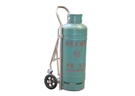 TY140B Easy Fold - Down Oxy Acetylene Trolley With Protection Chain Cylinder Hand Truck Load Capacity 400Kg