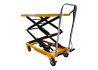 PTS150 PTS350A PTS350AA Double Scissors Type Mobile Hydraulic Lift Table Load Capacity 350Kg