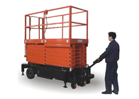 Sinolift SJY（II）Stainless Manganese Steel Pedestrian Motorized Mobile Scissor Lift Capacity 500 kg