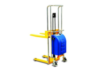 EF Semi-Electric Hydraulic Stacker With Low Profile Forks Capacity 400Kg