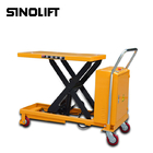 Sinolift DP series single scissors electric hydraulic platform truck