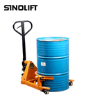 Sinolift HJ365 hand hydraulic 55 gallon oil drum pallet truck