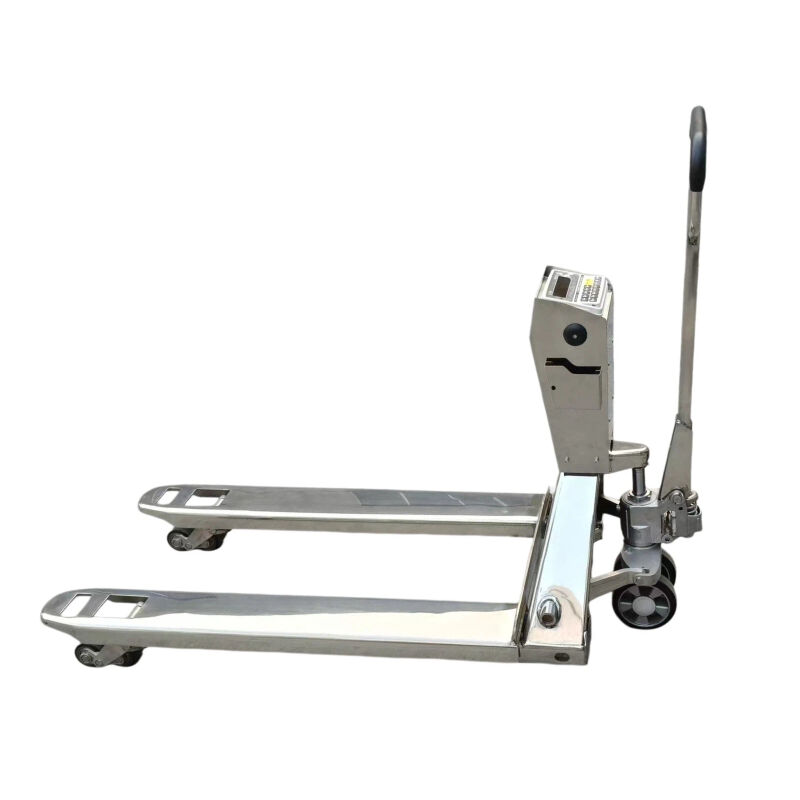 SINOLIFT HL20SS HL30SS Customized Stainless Steel Scale Pallet Truck with Built in Printer