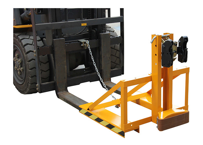 DG500D Forklift Mounted Rubber-belt Drum Grabbers Load Capacity 500kg