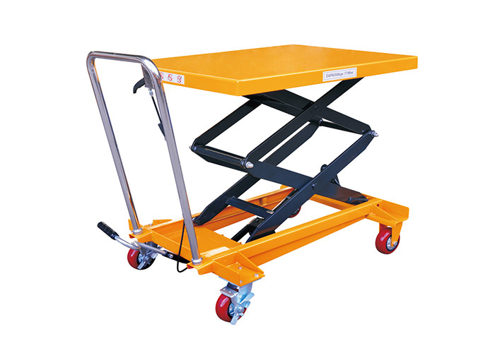 PTDS350A Double Scissors Hydraulic Table Lift Loading Capacity 350Kg