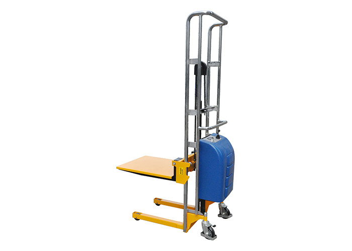 EJ LP Series Semi Electric Hydraulic Pallet Stacker With Platform Capacity 400Kg