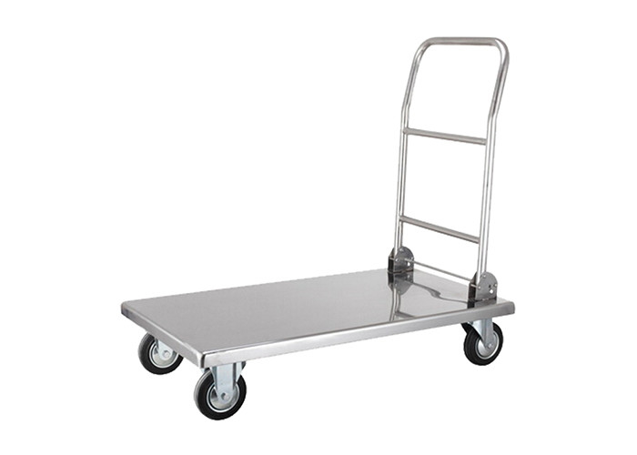 LF MF NF Series Platform Hand Trolley With 4 Silent Casters Capacity 1000Kg